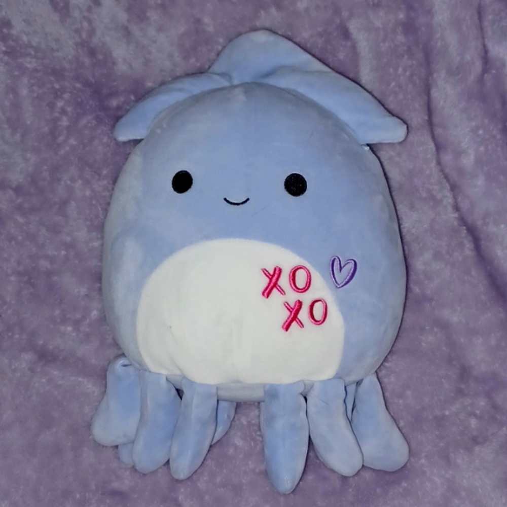 NWOT Stacey Valentines Squid squishmallows